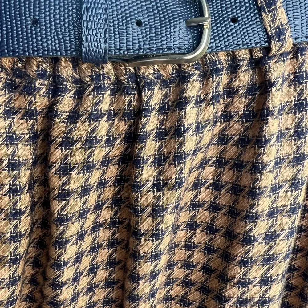 Vintage Bundle Skirts Country Suburbans Size 10 U.S.A. Purple paisley/Brown Chek